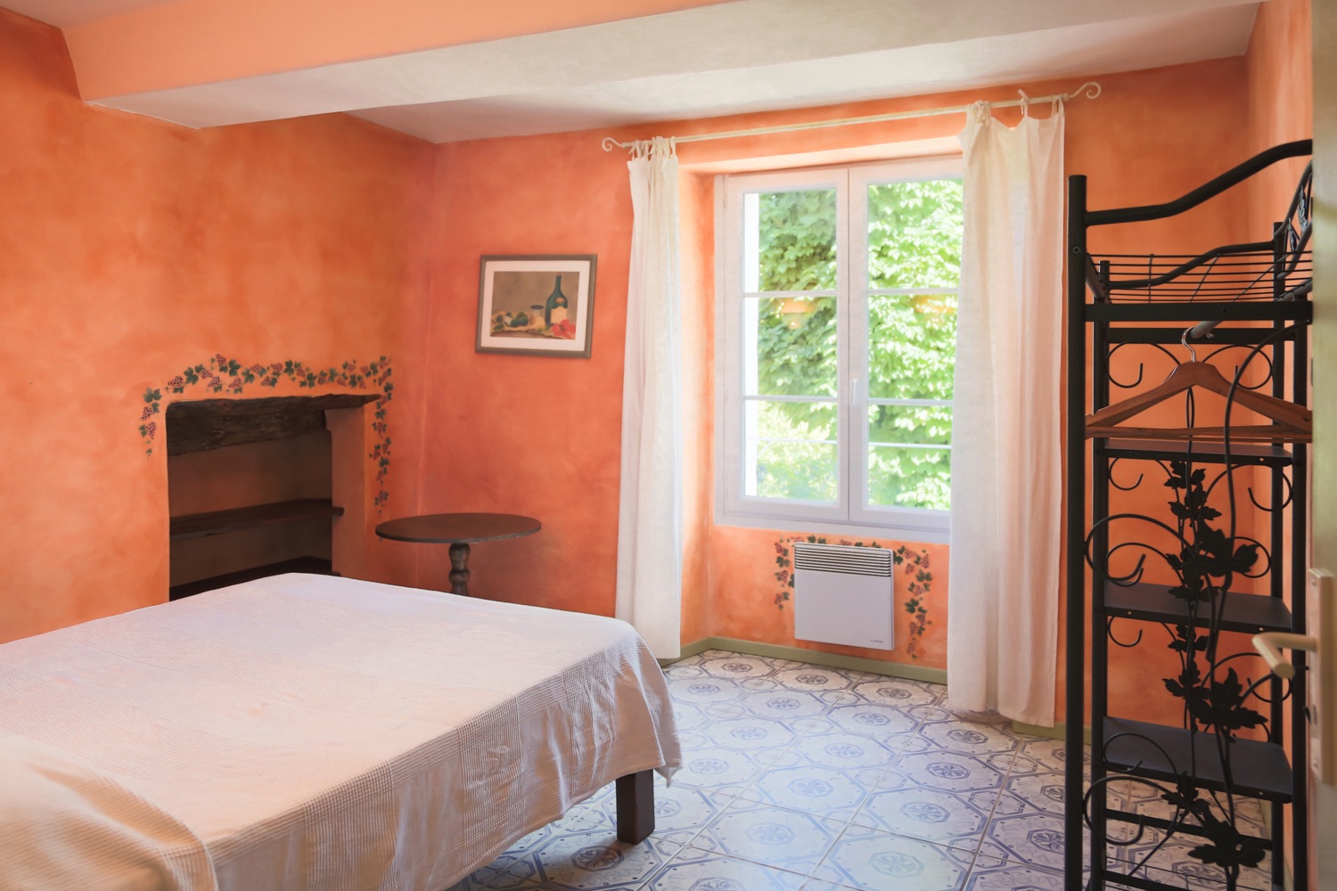 Chambre double terracotta